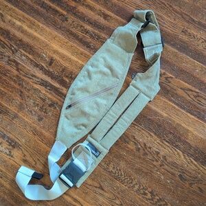 Gooseket Toddler Sling Green Denim